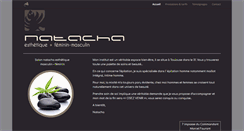 Desktop Screenshot of natacha-esthetique.com