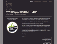 Tablet Screenshot of natacha-esthetique.com